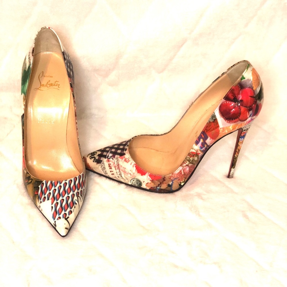 Christian Louboutin So Kate Patent Trash